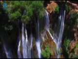 آبشار زرد لیمه؛ جاذبه گردشگری در چهار محال و بختیاری