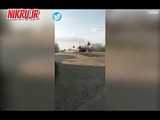تلاش ناموفق یک نظامی اکراینی در هدف قرار دادن یک جنگنده روسی