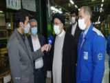 بازدید رئیس جمهور از ایران خودرو
