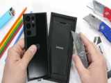تست مقاومت گوشی گلکسی S22 Ultra سامسونگ