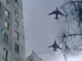 انهدام دو جنگنده روسی در آسمان توسط خلبان اوکراینی