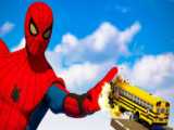 پرت شدن در آب مرد عنکبوتی زرد و سبز ، چالش بین مرد های عنکبوتی در بازی GTA 5