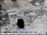 فیلمی واضح از لحظه اصابت موشک‌های سپاه به مرکز جاسوسی موساد/