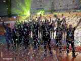 مراسم باشکوه اختتامیه مسابقات والیبال لیگ مردان دسته یک