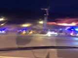 فیلم آتش‌سوزی در نزدیکی فرودگاه دبی