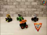 ماشین 15 سانتی Monster Jam سری Spin Rippers مدل Grave Digger