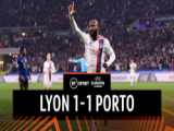 خلاصه بازی لیون 1-1 پورتو