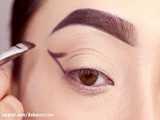 آرایش چشم زیبا و دخترانه