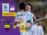اکوادور ۱-۱ آرژانتین | خلاصه بازی | تداوم روند شکست‌ناپذیری آلبی‌سلسته