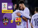 خلاصه بازی لوانته 2 - بارسلونا 3 (گزارش اختصاصی) | لالیگا اسپانیا