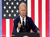 جو بایدن Joe Biden رئیس جمهور آمریکا / دست دادن جو بایدن با هوا
