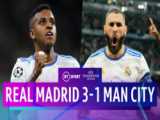 خلاصه بازی رئال مادرید ۳-۱ منچستر سیتی
