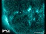شعله های خورشیدی در تصویر جدید ناسا