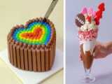 آموزش کیک و دسر خوشمزه شکلاتی فانتزی | آموزش تزیین کیک شکلاتی جدید