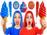 اسلایم _ تفریحی و سرگرمی _ بازی با اسلایم رنگی و کیوت