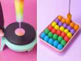 بهترین دستور العمل های رنگارنگ کیک /  ایده های جالب دسر