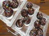 طرز تهیه کاپ کیک  ساده شکلاتی