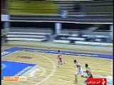 پرتاب توپ وحشتناک پری پتی (لیگ برتر بسکتبال ایران)