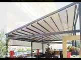 زیباترین سایبان کنترلی محوطه باغ رستوران-فروش سقف برقی کافه رستوران