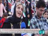 همخوانی سلام فرمانده 1۰۰هزار نفر در ورزش گاه آزادی