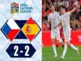 خلاصه بازی جمهوری چک- اسپانیا جام ملت های اروپا هفته ۲