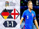 خلاصه بازی انگلیس-آلمان جام ملت های اروپا هفته ۲
