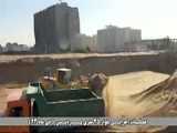 عملیات اجرایی بوستان زندگی « از بلوار کشاورز خیابان شهید بهرامی»