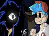 FNF BOYFRIEND AND SONIC VS HUGGY WUGGY PIBBY ANIMATION