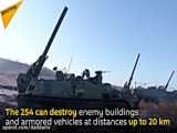 فعالیت توپ های خودکششی ارتش روسیه در اوکراین