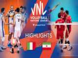 خلاصه و صحنه های برتر بازی والیبال ایران برابر ایتالیا  پست اختصاصی 