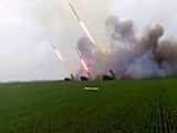 راکت اندازهای 122 م.م گراد ارتش روسیه در اوکراین