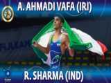 R.sharma (IND) vs A.ammadi vafa (IRI)fianl_Roma 2022