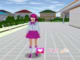 کد کیوت/تغییرات خونه گرل/چه کیوتتتتت/Sakura  school simulator