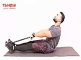 آموزش حرکت شکم وی آپ نیمکت (کشویی) Leg Tuck