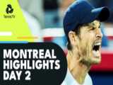 تنیس مسترز مونترال 2022 | خلاصه بازیهای روز سوم