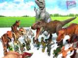 برخورد با دایناسورهای غول پیکر و ماجراجویی ژوراسیک با بچه هایی که سوار بر تی وی