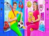 کارتون دیانا و روما _چالش اتاق نی نی