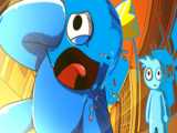 انیمیشن کمدی روبلاکس »» مشکل دندونی نارنجی رینبو فرندز 2