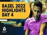 تنیس بازل 2022 | خلاصه بازیهای مرحله 1/4 نهایی