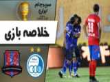 خلاصه بازی استقلال ۱ - ۰ نساجی سوپر جام فوتبال ایران ۱۴۰۲
