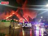 آتش ‌سوزی مهیب در نزدیک برج خلیفه دبی