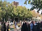 راهپیمایی گسترده مردم مشهد که خواستار پایان مماشات  با اغتشاشگران هستند...