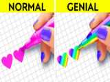 تفریحی و سرگرمی:: ترفند ها و ایده های ساخت مداد ابنباتی رنگارنگ سرگرمی بانوان