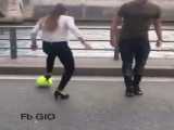 ویدیو سم فوتبال | توپ رو زدن به دارو... واکنش داور خداس :)