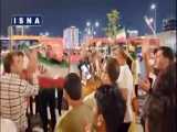 شور و حال تماشاگران ایرانی در شب بازی با ولز در خیابان‌های دوحه