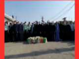 مراسم تشییع باشکوه شهید امنیت نادر بیرامی در کرمانشاه