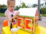 برنامه کودک-ناستیا-نستیا و مزرعه بازی - بانوان سرگرمی کودک