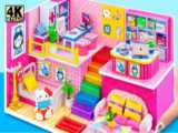 ساخت خانه مینیاتوری - خانه برای عروسک باربی - سرگرمی و تفریحی