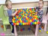 دانلود برنامه کودک گبی و الکس - بازی در توپ های رنگی - گبی الکس