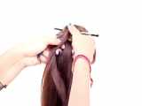 آموزش مدل مو برای مبتدیان - مدل موی ساده دم اسبی لایه لایه